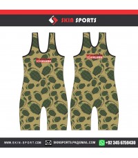 GARNET BLAST  WRESTLING SINGLETS
